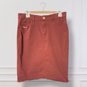 INHERIT CLOTHING CO ROSEWOOD REMI MIDI SKIRT